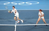Rublev and Anastasia Pavlyuchenkova at the Tokyo Olympics.